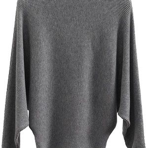 Set of 2 Batwing dolman sleeve top sweater